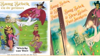 Kinderboek van Wieteke van Dort in het Indonesisch